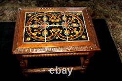 Vintage California Mission Tile Table Catalina Tayler Tiles Monterey End Table
