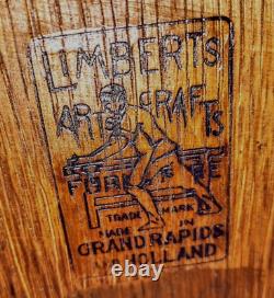 Vintage Limbert Mission Oak Slant Front Desk and Chair Great Condition