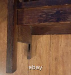 Vintage Mission Oak/ Arts & Crafts Antique 4 Tier Bookcase-Etagere 41 H