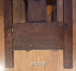 Vintage Mission Oak/ Arts & Crafts Antique 4 Tier Bookcase-Etagere 41 H