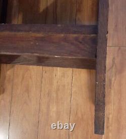 Vintage Mission Oak/ Arts & Crafts Antique 4 Tier Bookcase-Etagere 41 H