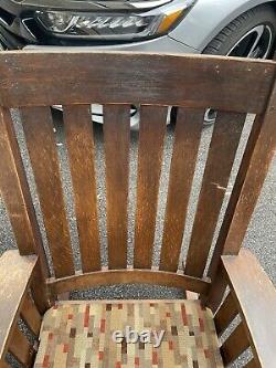 Vintage Mission Quartersawn Oak Rocker Rocking Chair