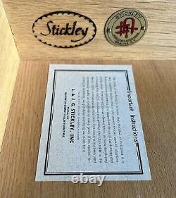 Vintage Stickley Mission Oak Side End Table Nightstand RARE Set of 2 Pair